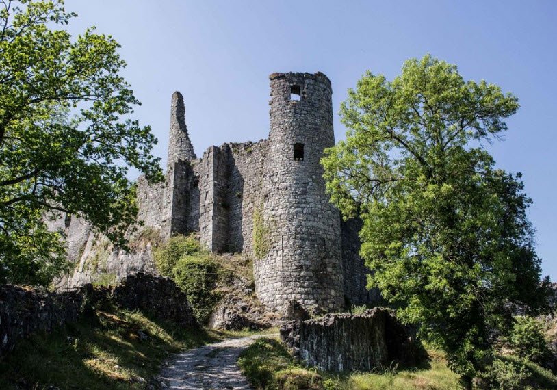 Château du Montaigle, Onhaye, Belgium, Belgium